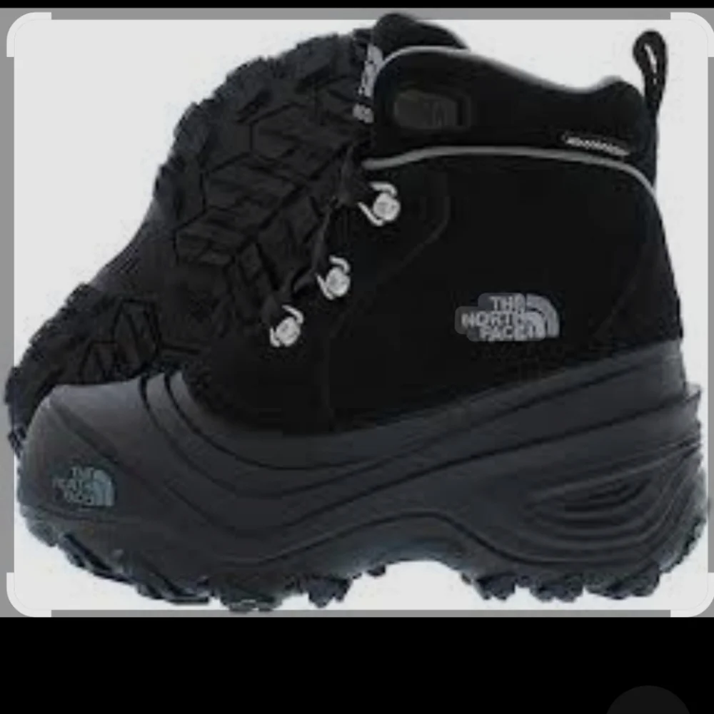 The North Face Black Insulated Winter Boots